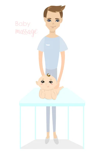 Massage Bebe Images Vectorielles Massage Bebe Vecteurs Libres De Droits Depositphotos