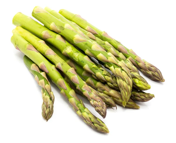 Asparagus isolated on white — Stock Photo, Image