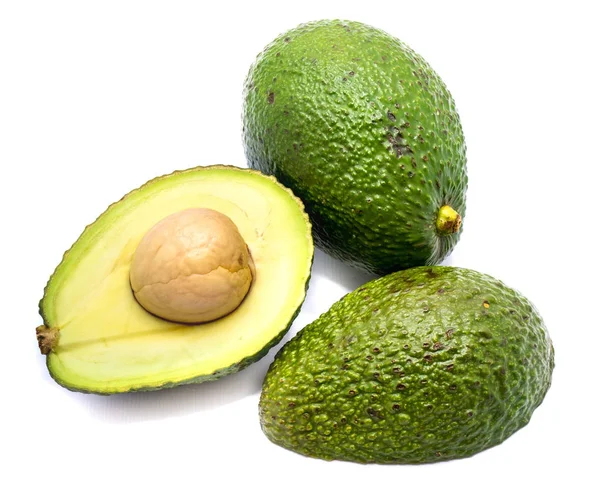 Verse avocado geïsoleerd — Stockfoto