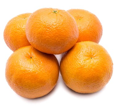 Taze Clementine izole 