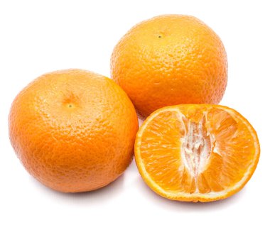 Taze Clementine izole 