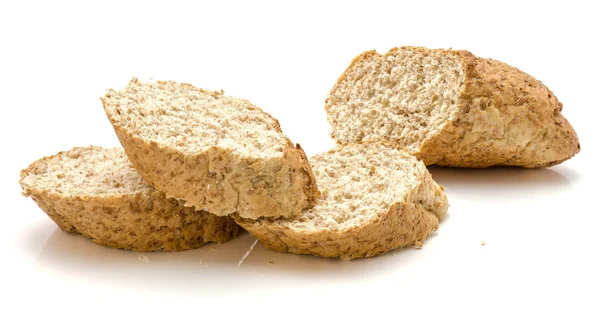 Πίτουρο ψωμί απομονωθεί — Φωτογραφία Αρχείου