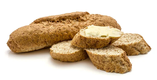 Висівки хліб ізольовані — стокове фото