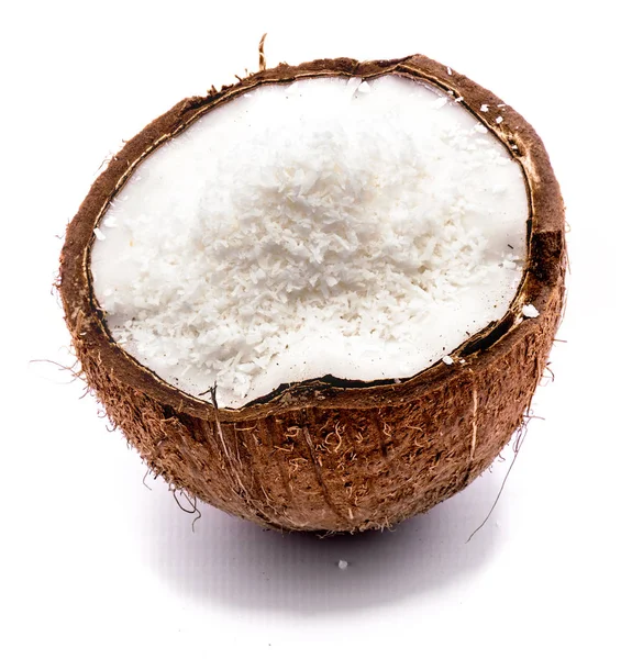 Coco fresco isolado — Fotografia de Stock