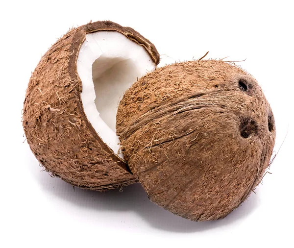 孤立的新鲜椰子 — 图库照片