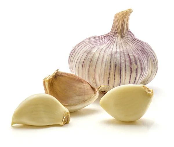 Knoblauch isoliert — Stockfoto