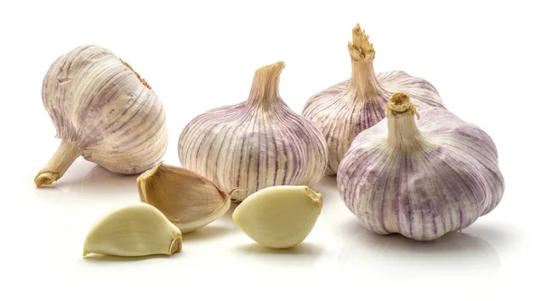 Knoblauch isoliert — Stockfoto