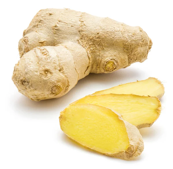 taze zencefil izole