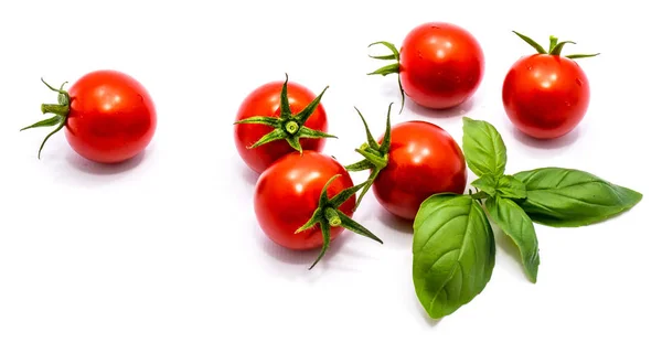 Cherry tomato isolated — Stock Photo, Image