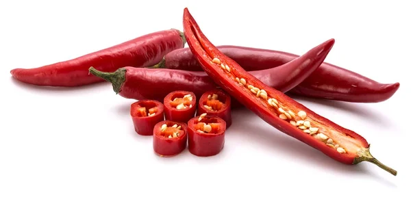 Chilli pepper isolated — Stock Photo, Image