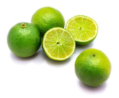 beyaz izole limon