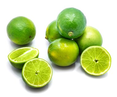 beyaz izole limon