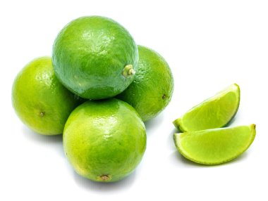 beyaz izole limon