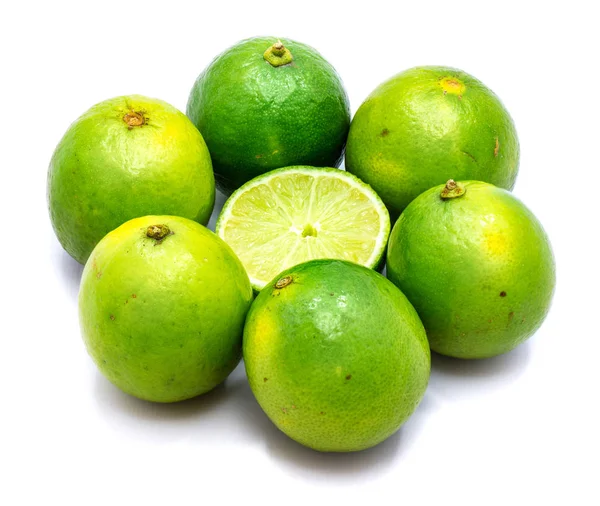 Lime isolated on white — Stock Photo, Image