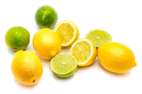Citrus fruit isolated on white — Stock Photo, Image