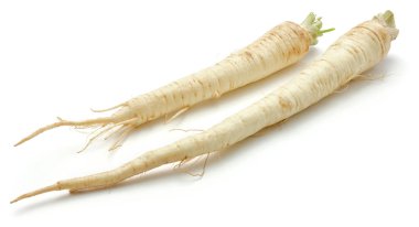 İzole maydanoz kökü