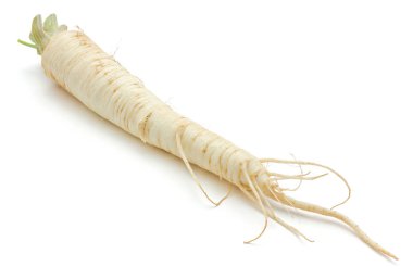 İzole maydanoz kökü