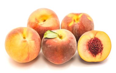 İzole şeftali (persica)