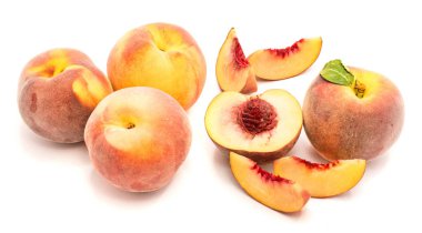 İzole şeftali (persica)