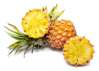 İzole ananas (ananas)