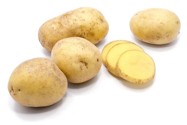 Potato isolated on white — Stock Photo, Image