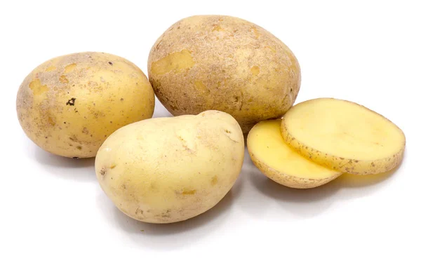 Potato isolated on white — Stock Photo, Image