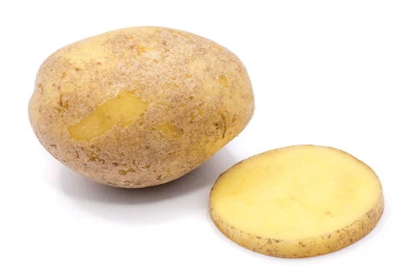 Patata aislada sobre blanco —  Fotos de Stock
