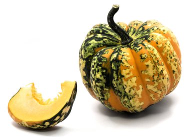 sonbahar kabak izole