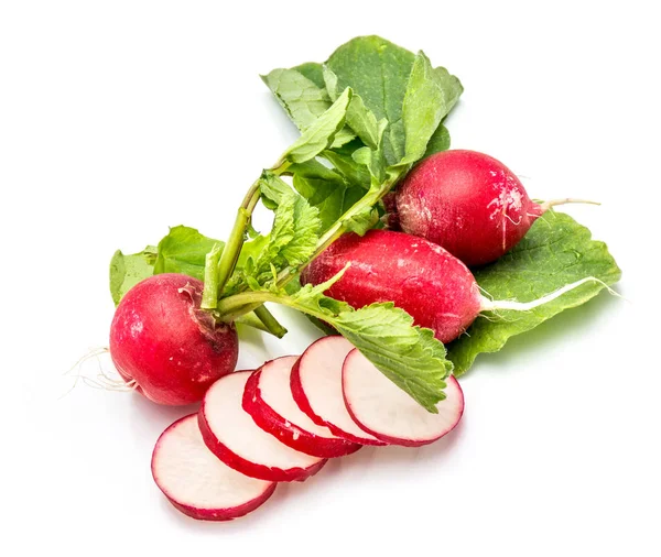 Red radish isolated — Stock Photo, Image