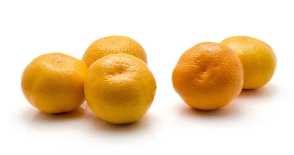 Friss mandarin, elszigetelt — Stock Fotó