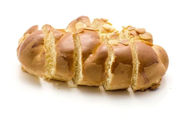 Braided bread isolated — Stock Photo, Image