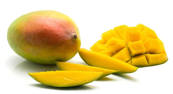 Свіжих манго, ізольовані — стокове фото