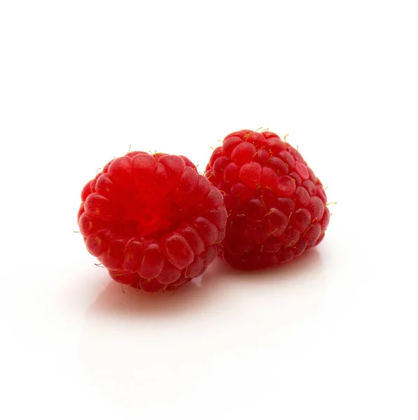 孤立的新鲜树莓 — 图库照片