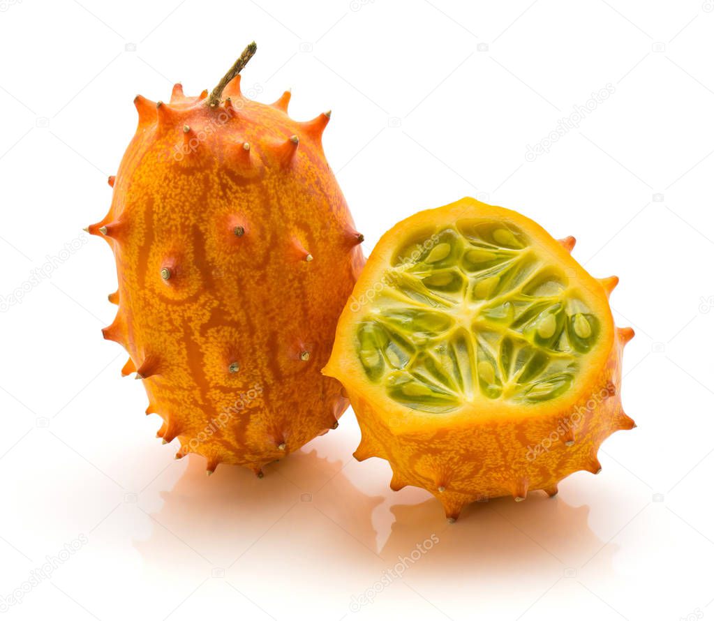 kiwano (melano) isolated