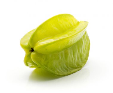 Beyaz adam izole bir carambola