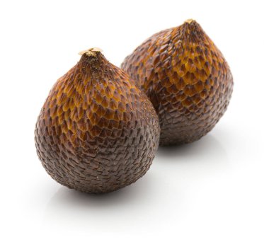 İki beyaz adam izole meyve yılan