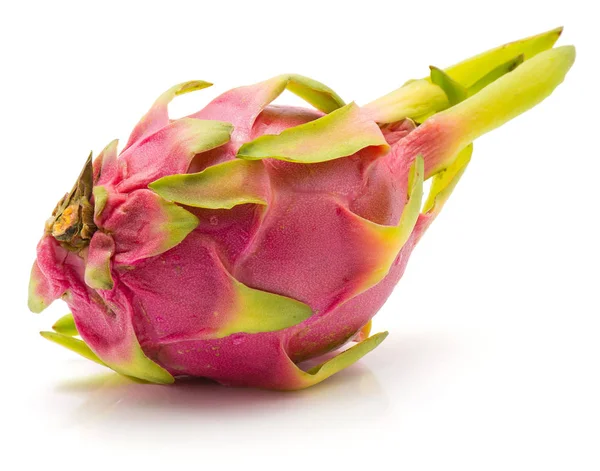 Beyaz adam izole Dragon meyve (Pitaya, Pitahaya)