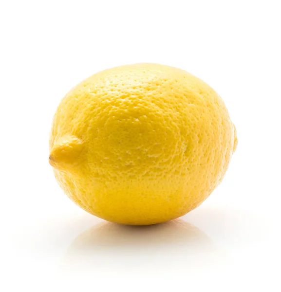 Citron Isolé Sur Fond Blanc — Photo