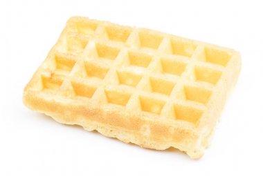 Geleneksel gözleme (Belçika) üzerinde beyaz izole arka plan güzel bir hassas ve hava