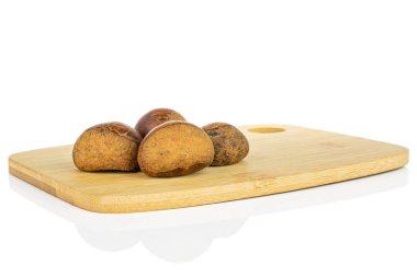 Beyaz kestane rengi kestane rengi