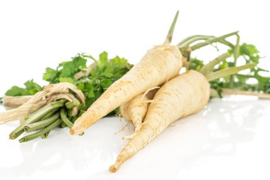 Beyaz maydanoz kökü yalıtılmış