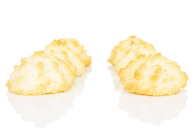 Beyaz hindistan cevizli bisküvi.