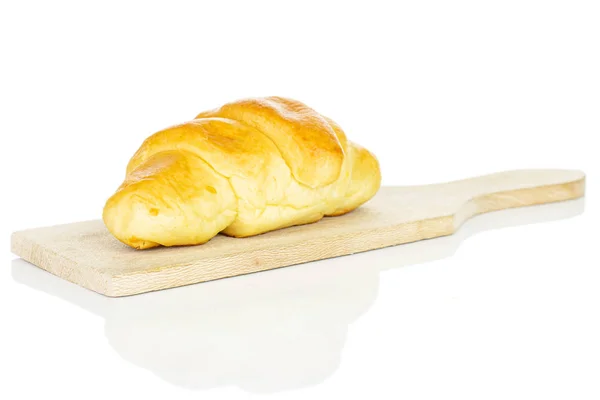 Zoete mini croissant geïsoleerd op wit — Stockfoto