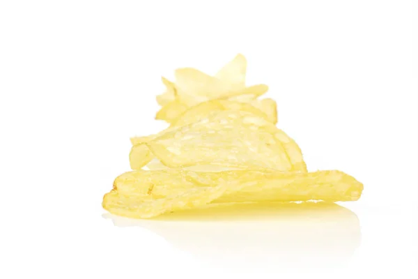 Crisp keripik kentang diisolasi pada putih — Stok Foto