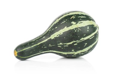 Decorative gourd isolated on white