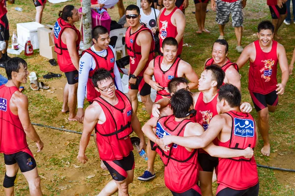 Kuala Lumpur Putrajaya Gölü Dragon Boat Festivali Haziran 2010 Kazananlar — Stok fotoğraf