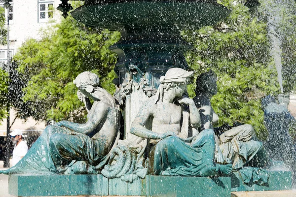 Lisbona Portogallo Piazza Rossio — Foto Stock