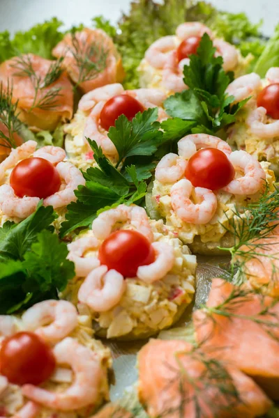 Homemade fish plate — Stock Photo, Image