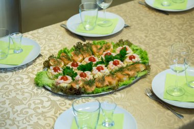 Ev yapımı balık tabağı