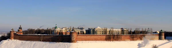 Utsikt Över Nizjnij Novgorod Kreml Ryssland — Stockfoto